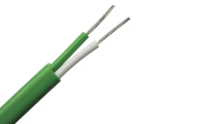 K Tipi (NiCr-Ni) Teflon Termokupl Kablosu Mono 2×0,50 mm²